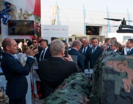 Prezydent Andrzej Duda gościem Lubawy podczas MSPO 2016