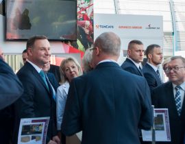 Prezydent Andrzej Duda gościem Lubawy podczas MSPO 2016